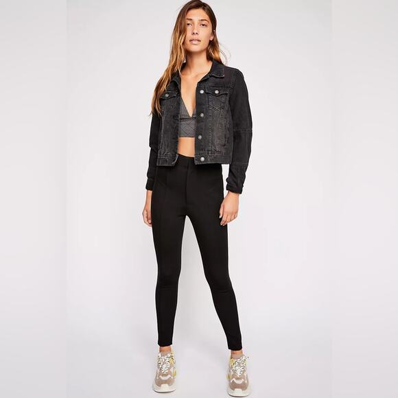 NWT Free People Pull On Ponte Pant (size 4) - Picture 4 of 9